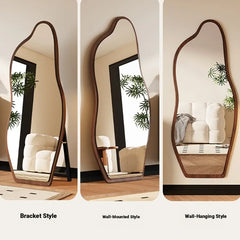 Mirror Brown Black Natural Eco-friendly Board Glass fydzj-6531