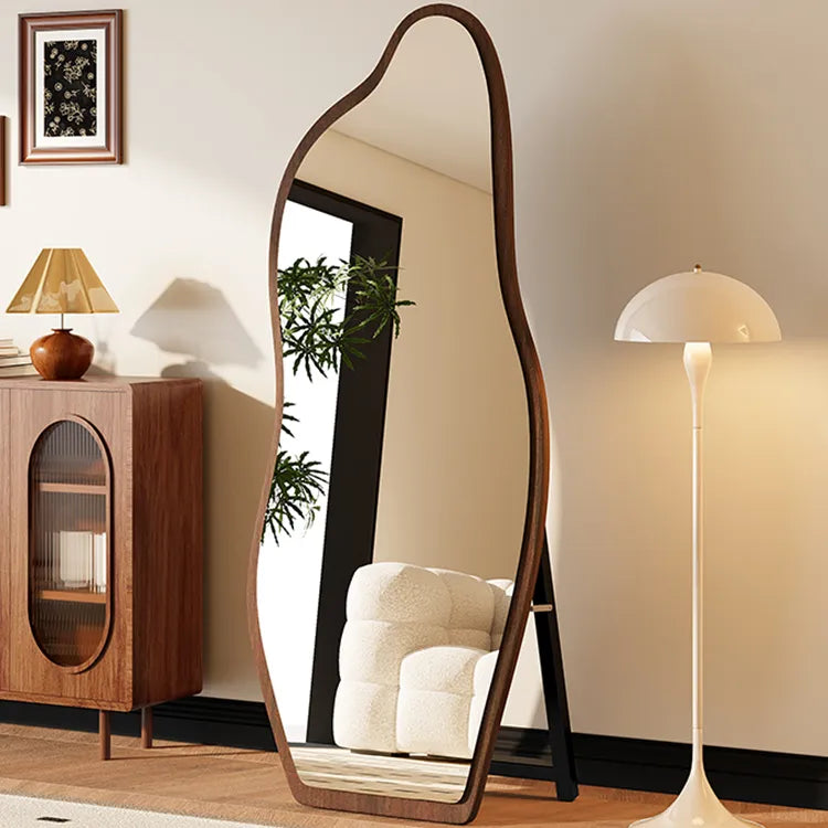 Mirror Brown Black Natural Eco-friendly Board Glass fydzj-6531