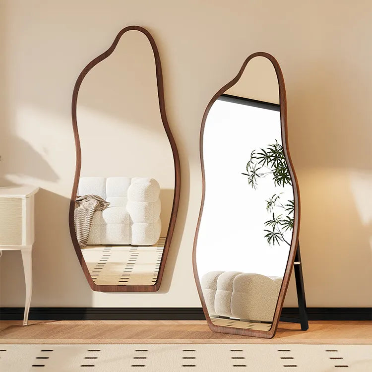 Mirror Brown Black Natural Eco-friendly Board Glass fydzj-6531