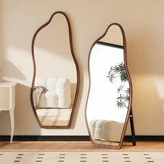 Mirror Brown Black Natural Eco-friendly Board Glass fydzj-6531