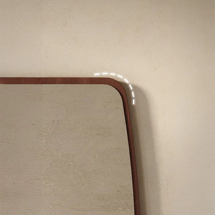 Mirror Black Brown Natural HDF Glass fydzj-6532