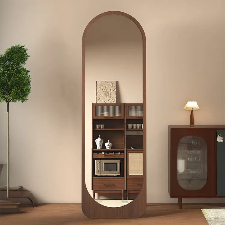 Mirror Brown Black Natural Eco-friendly Board Glass fydzj-6533