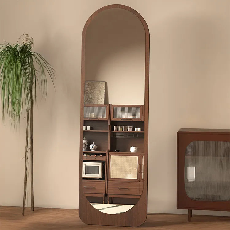 Mirror Brown Black Natural Eco-friendly Board Glass fydzj-6533