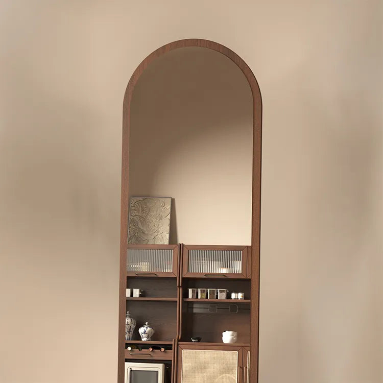 Mirror Brown Black Natural Eco-friendly Board Glass fydzj-6533