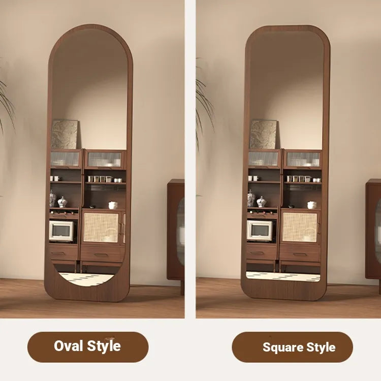 Mirror Brown Black Natural Eco-friendly Board Glass fydzj-6533