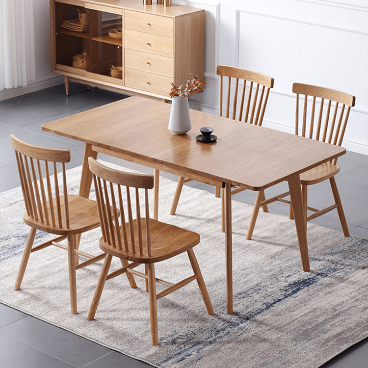 Premium Natural Red Oak & Cherry Wood Chair fyg-657
