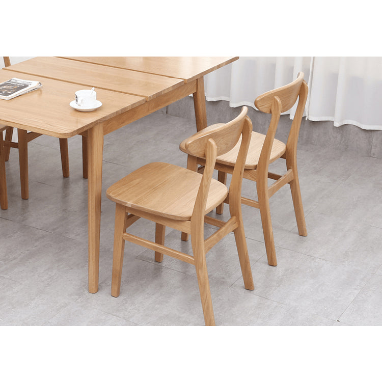 Elegant White Chair with Red Oak Wood and Soft Cotton Upholstery fyg-660