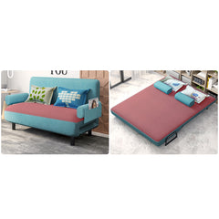 Stylish Multi-Color Cotton-Linen Sofa - Gray, Blue, Orange, Light Brown, Beige fyj-1250