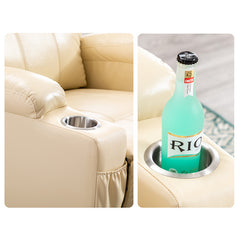 Modern Multi-Color Sofa with Nano Leather and Metal Accents - Perfect for Diverse Living Spaces fykl-440