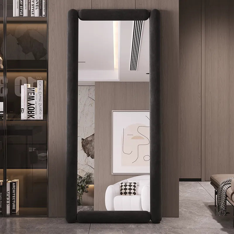 Mirror Beige Camel color Black Glass fyzn-6545