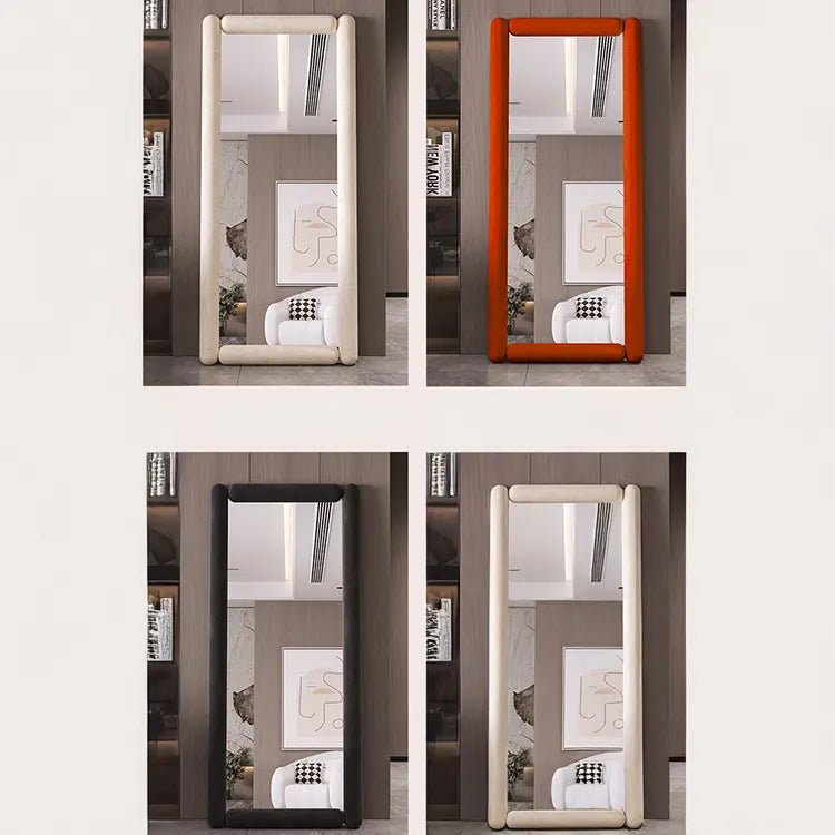 Mirror Beige Camel color Black Glass fyzn-6545