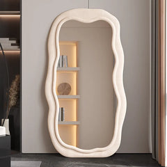 Mirror Black Camel color Beige Rose red Red Glass fyzn-6547