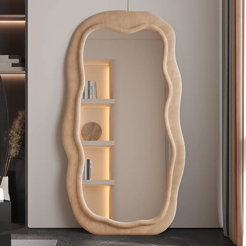 Mirror Black Camel color Beige Rose red Red Glass fyzn-6547