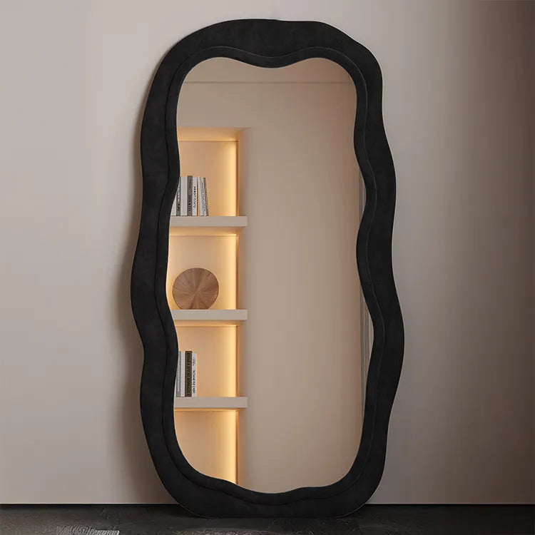 Mirror Black Camel color Beige Rose red Red Glass fyzn-6547