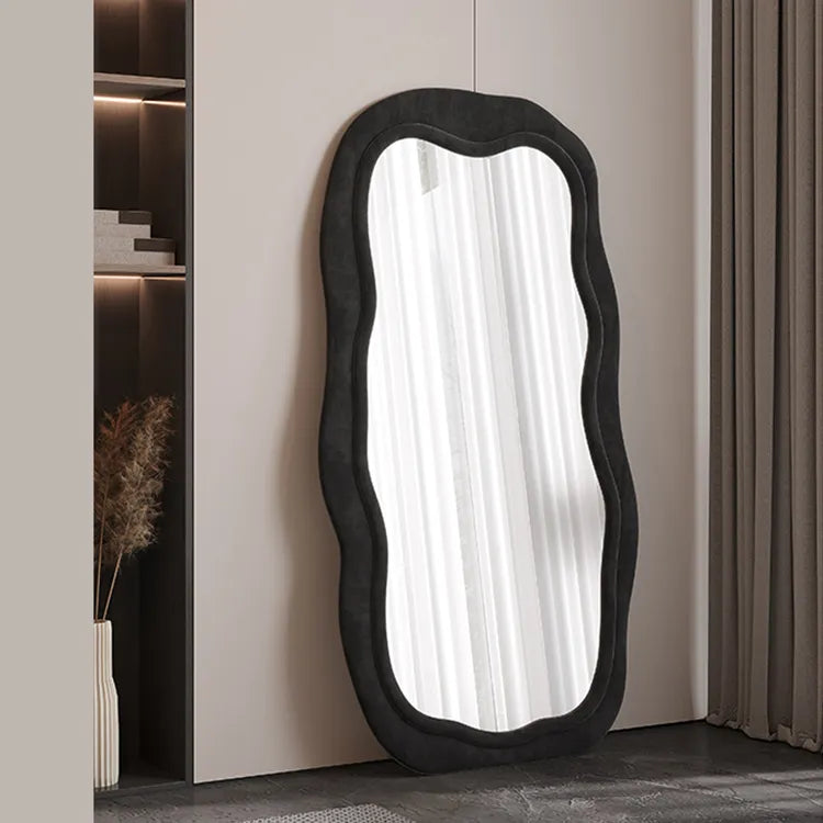 Mirror Black Camel color Beige Rose red Red Glass fyzn-6547