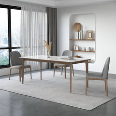 Elegant Dark Gray Ash Wood Chair with Scratch-Resistant Fabric - Durable & Stylish Seating hagst-338