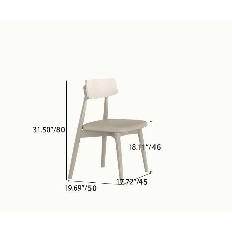 White Sintered Stone Table with Oak Wood Multi-Layer Board for Stylish Home Decor hagst-559