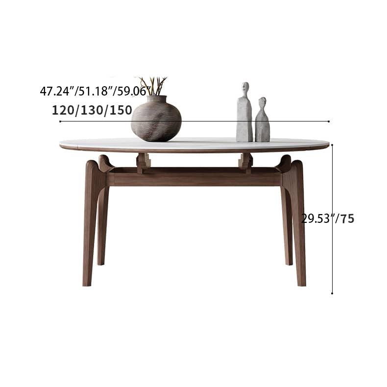 Stylish Grey Brown Oak Wood Chair with Foam and Faux Leather Upholstery hagst-815