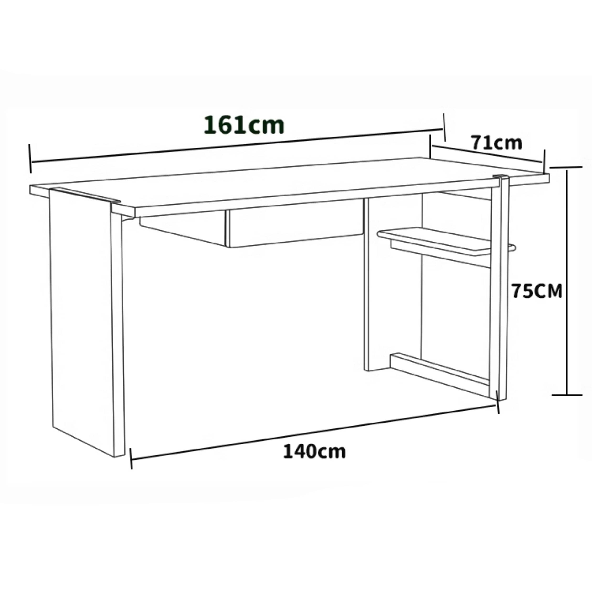 Elegant Natural Ash Wood Table - Perfect for Modern Interiors hjhms-1051