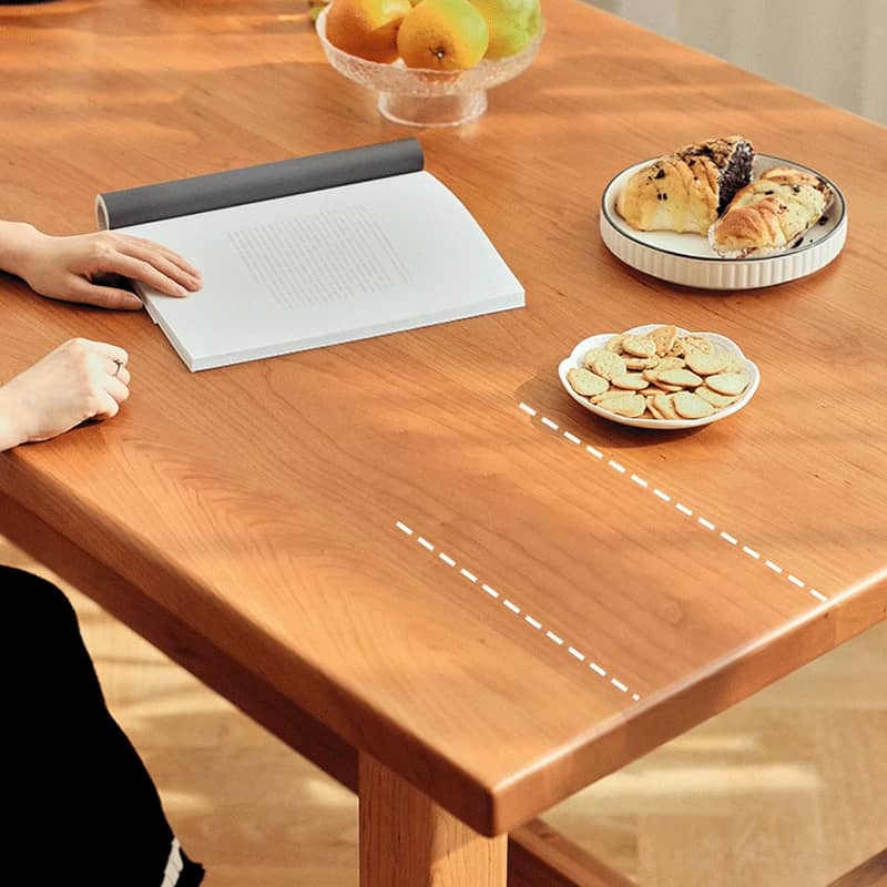 Elegant Natural Cherry Wood Table - Perfect for Modern Interiors hldmz-708