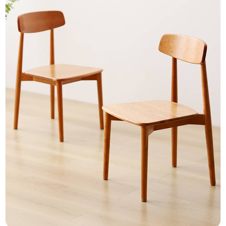 Elegant Natural Wood Chair in Oak and Cherry Finishes – Perfect for Any Room Decor hldmz-716