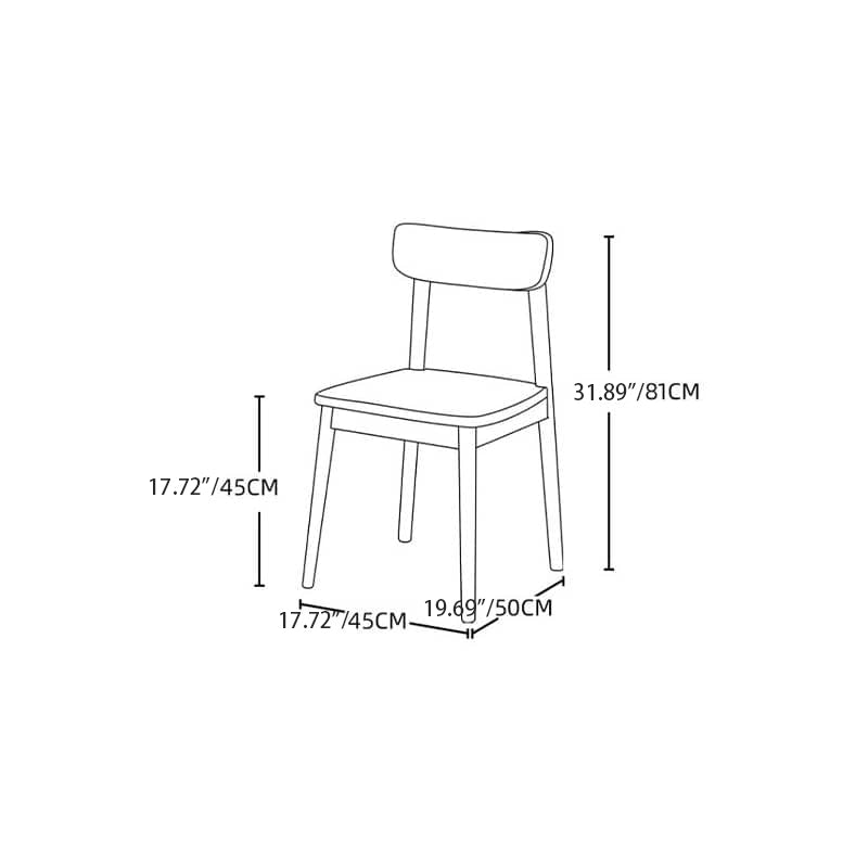 Elegant Natural Cherry Wood Chair for Timeless Home Décor hldmz-718