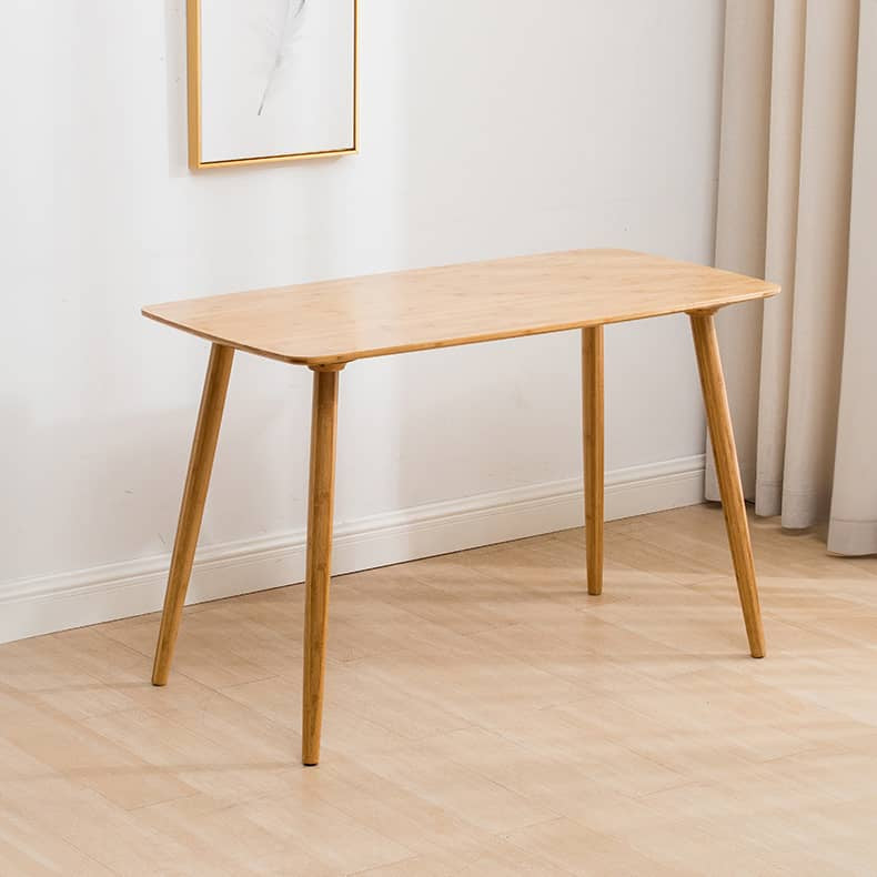Elegant Bamboo Table in Natural Wood Finish - Perfect for Modern Living Spaces hsl-119