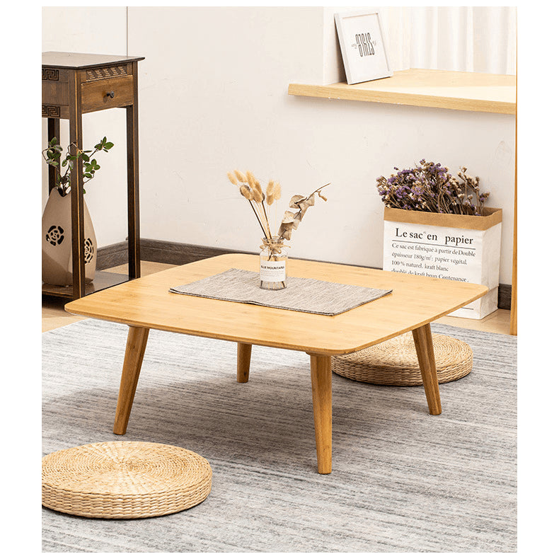 Elegant Natural Bamboo Tea Table – Perfect for Modern Living Spaces hsl-134