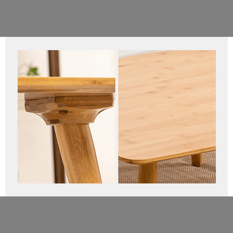 Elegant Natural Bamboo Tea Table – Perfect for Modern Living Spaces hsl-134