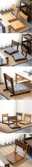 Elegant Dark Brown Bamboo Chair - Natural Wood Design for Stylish Living hsl-96