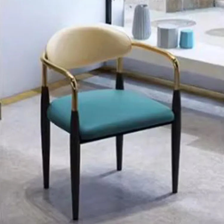 Chair Gray White Orange Yellow Dark brown Blue Green Synthetic leather hslwy-6033