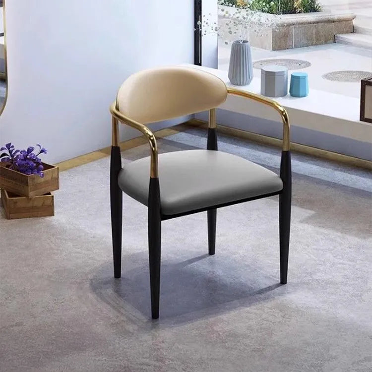 Chair Gray White Orange Yellow Dark brown Blue Green Synthetic leather hslwy-6033