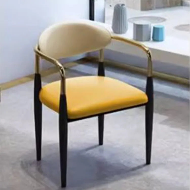 Chair Gray White Orange Yellow Dark brown Blue Green Synthetic leather hslwy-6033