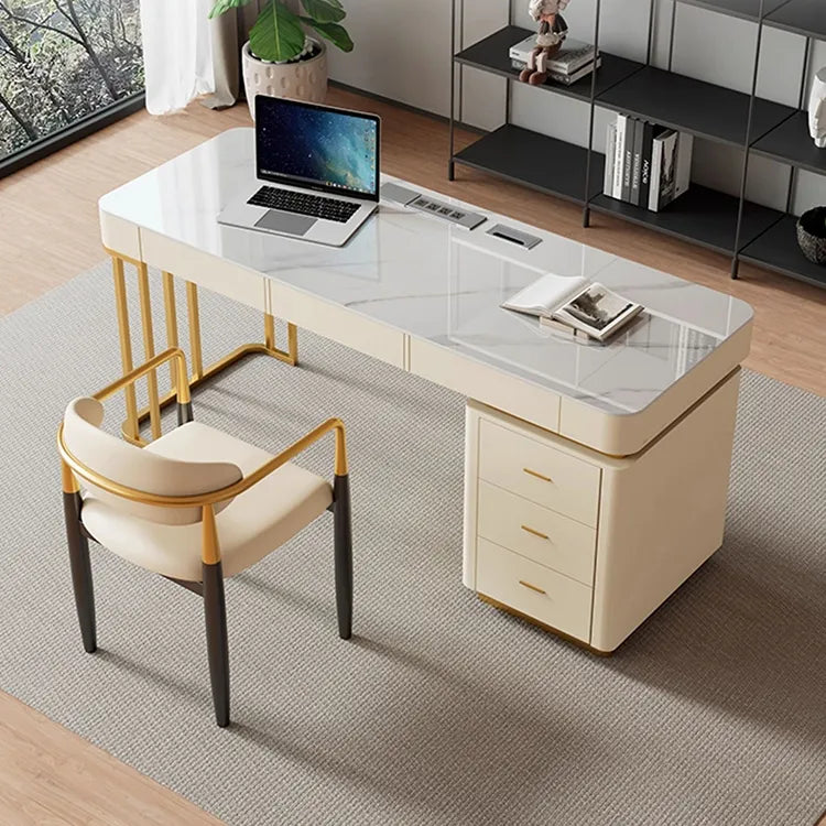 Chair Gray White Orange Yellow Dark brown Blue Green Synthetic leather hslwy-6033