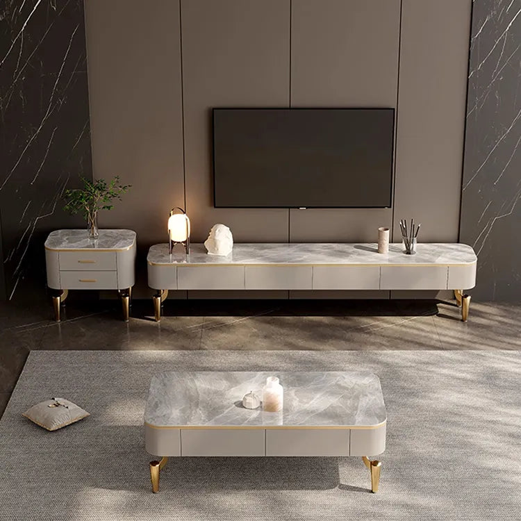 TV Cabinet COLOR1 COLOR2 COLOR3 Sintered Stone Solid wood hslwy-6036