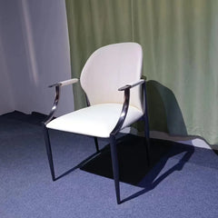 Chair Gray Beige Synthetic leather hslwy-6039