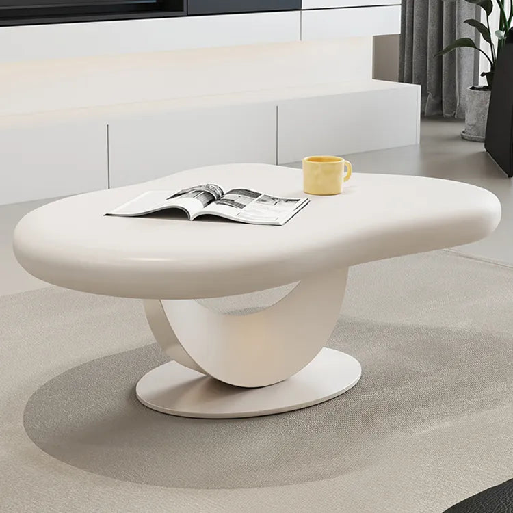 Coffee table Beige Black Eco-friendly Board htyjj-5945