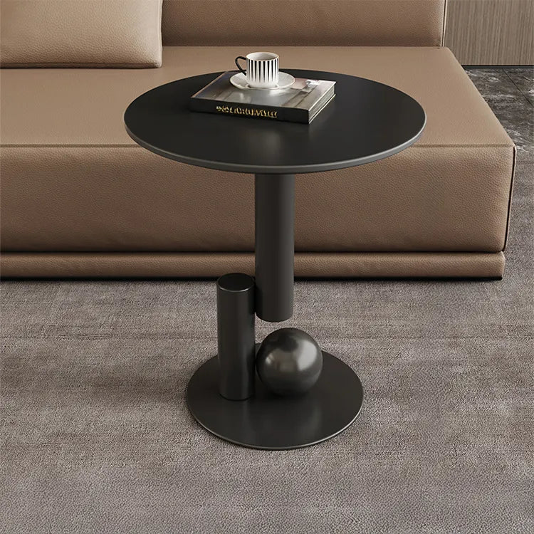 Coffee table White COLOR1 Black COLOR2 Sintered Stone htyjj-5946