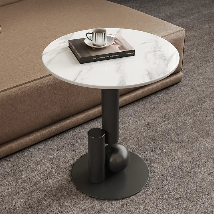 Coffee table White COLOR1 Black COLOR2 Sintered Stone htyjj-5946