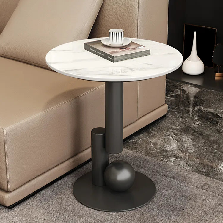 Coffee table White COLOR1 Black COLOR2 Sintered Stone htyjj-5946