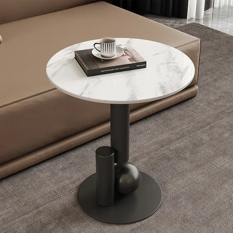 Coffee table White COLOR1 Black COLOR2 Sintered Stone htyjj-5946