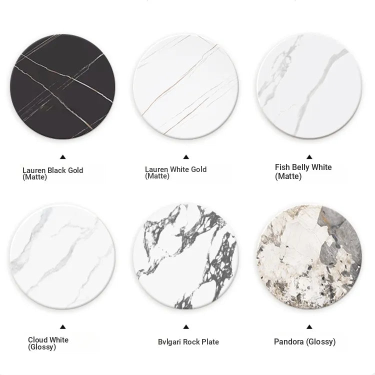 Coffee table White COLOR1 Black COLOR2 Sintered Stone htyjj-5946
