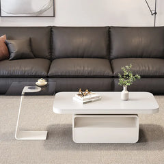 Coffee table White COLOR1 Solid wood Sintered Stone htyjj-5948-2