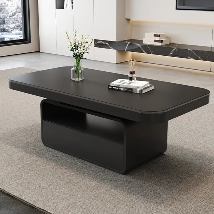 Coffee table White COLOR1 Solid wood Sintered Stone htyjj-5948-2