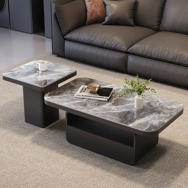 Coffee table COLOR1 COLOR2 White Black Brown COLOR3 Sintered Stone Multi-layer board htyjj-6568