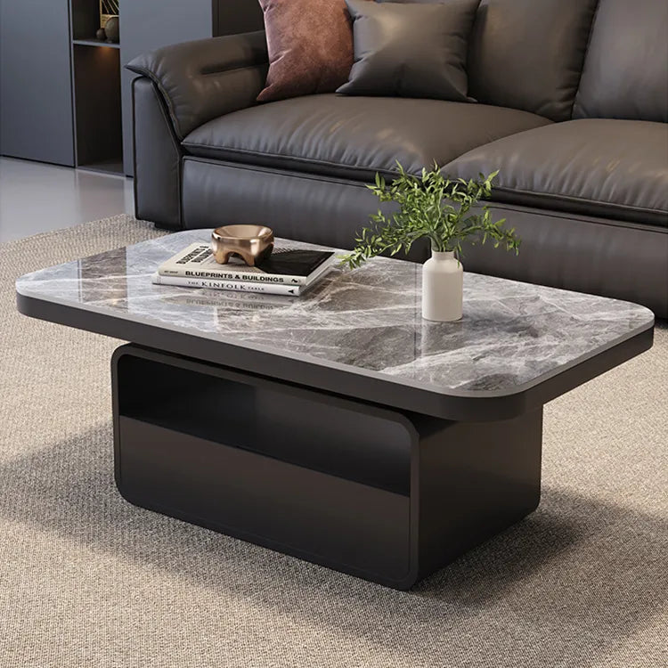 Coffee table COLOR1 COLOR2 White Black Brown COLOR3 Sintered Stone Multi-layer board htyjj-6568
