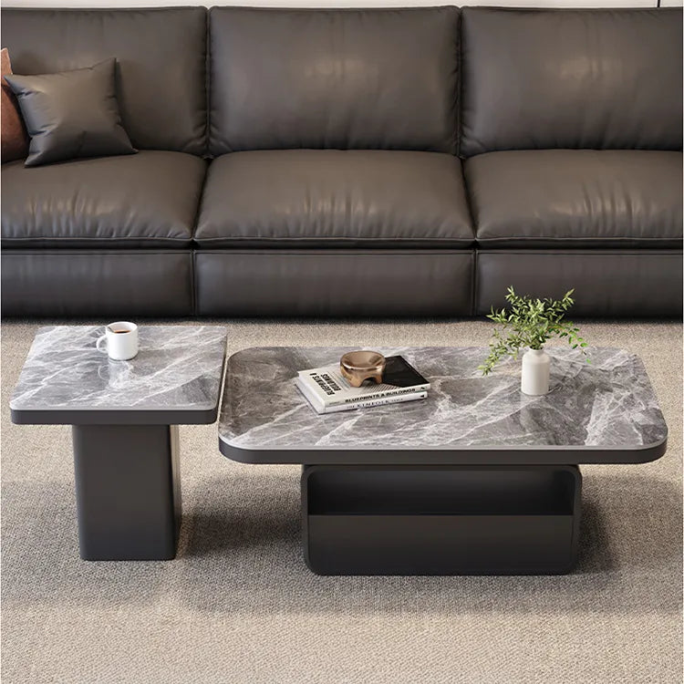 Coffee table COLOR1 COLOR2 White Black Brown COLOR3 Sintered Stone Multi-layer board htyjj-6568