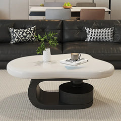 Coffee table COLOR1 White Black Eco-friendly Board htyjj-6569