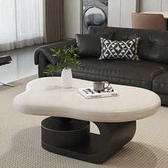 Coffee table COLOR1 White Black Eco-friendly Board htyjj-6569