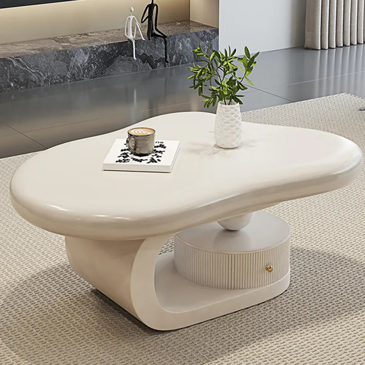 Coffee table COLOR1 White Black Eco-friendly Board htyjj-6569